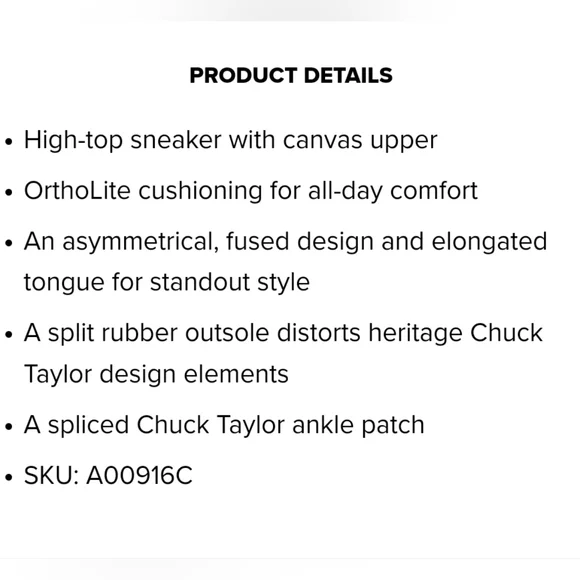 Converse Chuck 70 Plus Black/Egret/Black Women's 6.5 Men's 4.5 - Picture 10 of 11